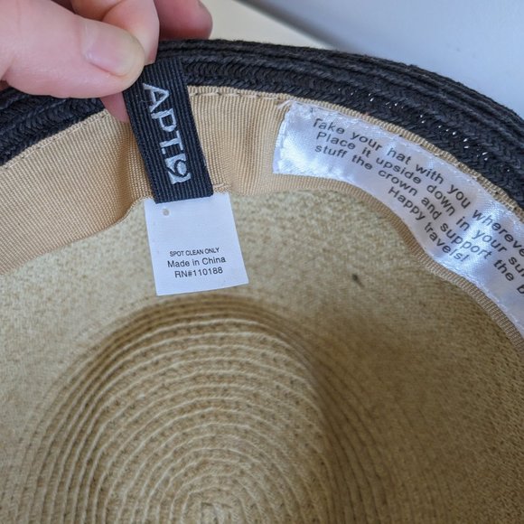 Apt. 9 Woven Straw Fedora - Picture 7 of 8